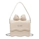 thumbnail image 4 of Bolso bandolera para mujer, bolso con cadena, elegante, portátil, informal, moderno, bolso de hombro Mini blanco, 4 of 9