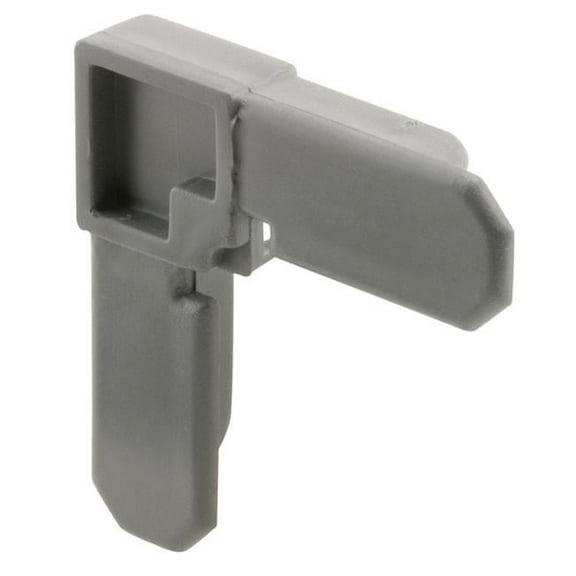PL14258 0.43 in. Screen Frame Corner Plastic  Gray