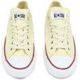 thumbnail image 3 of Converse All Star Ox Espadrilles Basses en Toile Blanches Naturelles - 8 m / 6, 3 of 12