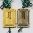 thumbnail image 5 of Adorno colgante de bronce amarillo para coche Senshu, estilo campana de viento de una vela, decoración para interiores de automóviles, etiqueta colgante, decoraciones de alta calidad, 5 of 5