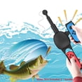 thumbnail image 4 of JIAHAOO Joy-Con Fishing Rod Controller Game ABS Rotary Real Reel Realistic Fishing Game Enjoy for Switch, 4 of 9