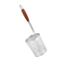 thumbnail image 2 of Cesta coladora de fideos, colador de alimentos, colador de malla para alimentos, cesta para freír para fideos, albóndigas, hornear, restaurante, 12 cm de diámetro, 2 of 8