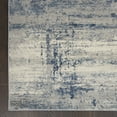 thumbnail image 4 of Nourison Rustic Textures Abstract Ivory/Blue 3'11" x 5'11" Area Rug, (4x6), 4 of 8