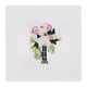 thumbnail image 2 of Kit de Inicio de Bordado con Patrón de Flores, Manualidades de Punto de Cruz, Decoración de Hogar / Pared / Restaurante / Hotel de Bricolaje - 30x30cm Azul Macarena Ribbon Cross Stitch, 2 of 8
