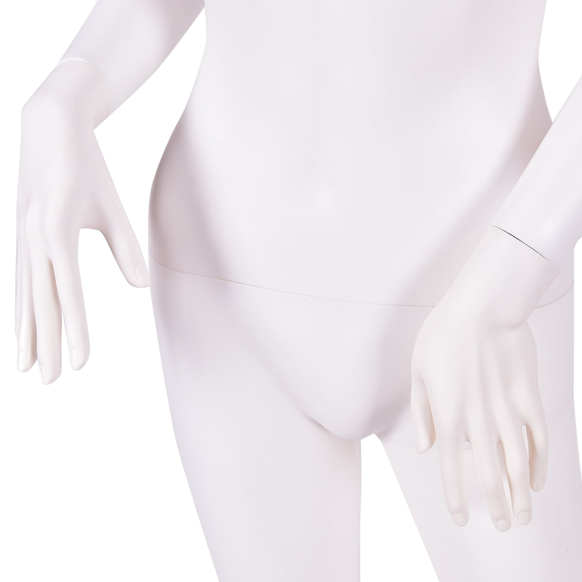 Patiojoy Manikin Metal PE plastic Mannequin Adjustable Display Female