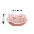 thumbnail image 2 of LSLJS Household Double-Layer Basket Fruit And Vegetable Kitchen Washbasin Fruit Storage With Cover Multi-Functional Plastic Basin, Home Accessories, 2 of 2