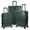 Green, variant on Forge 3-Piece Hardside Expandable Spinner Luggage Set