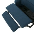 thumbnail image 3 of Noble House Walter Fabric Pushback Recliner, Set of 2, Blue, 3 of 12