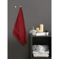 thumbnail image 6 of Beauty Threadz- 100% Cotton Bath Towels 4 Piece Set Soft Fluffy, Absorbent and Quick Dry Perfect for Daily Use – 500 GSM 27” x 54”, Crimson, 6 of 7