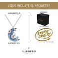 thumbnail image 3 of Gargantilla Luna Collar Dije Plata Ley 925 + Estuche Regalo V VAROURO EST.1991 Gargantilla, 3 of 7