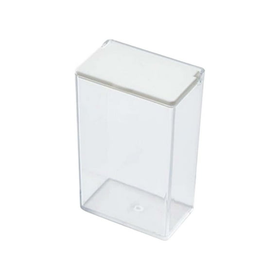 Magnetic Wall-Mounted Storage Box for Refrigerator and Home Organization - Multifunctional Plastic Flip Lid Container for Sundries and Small Items