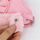 thumbnail image 2 of Conjunto de arnés y correa de lujo con lazo de diamantes de imitación para perros, chaleco de piel sintética cálido para mascotas para el invierno, ropa elegante para cachorros de perros pequeños., 2 of 5