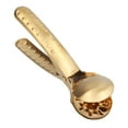 thumbnail image 4 of Abridor de nueces multifuncional de acero inoxidable para cascanueces de cocina, color dorado, 4 of 14