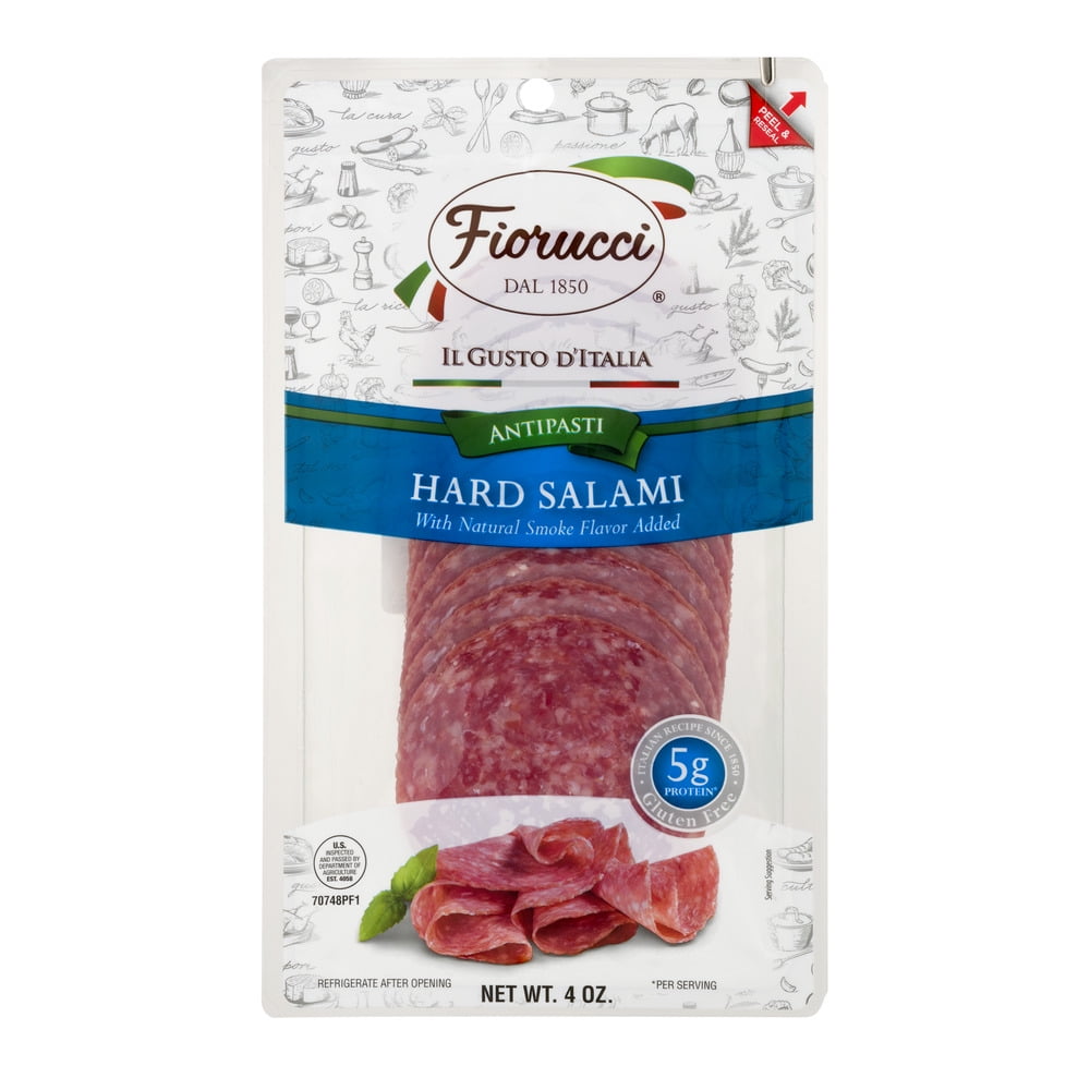 Fiorucci® Hard Salami 4 oz. Pack - Walmart.com - Walmart.com