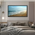 thumbnail image 4 of Beach Wall Art Ocean Wall Art Beach Sea Wave Canvas art Framed wall art Painting For Livingroom Decor Office Bedroom Decoration, 4 of 8