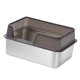 thumbnail image 2 of Bandeja de arena para gatitos Yuyangstore caja de arena para gatos caja de arena para mascotas bandeja de arena tamizada inodoro para gatos L Negro, 2 of 8