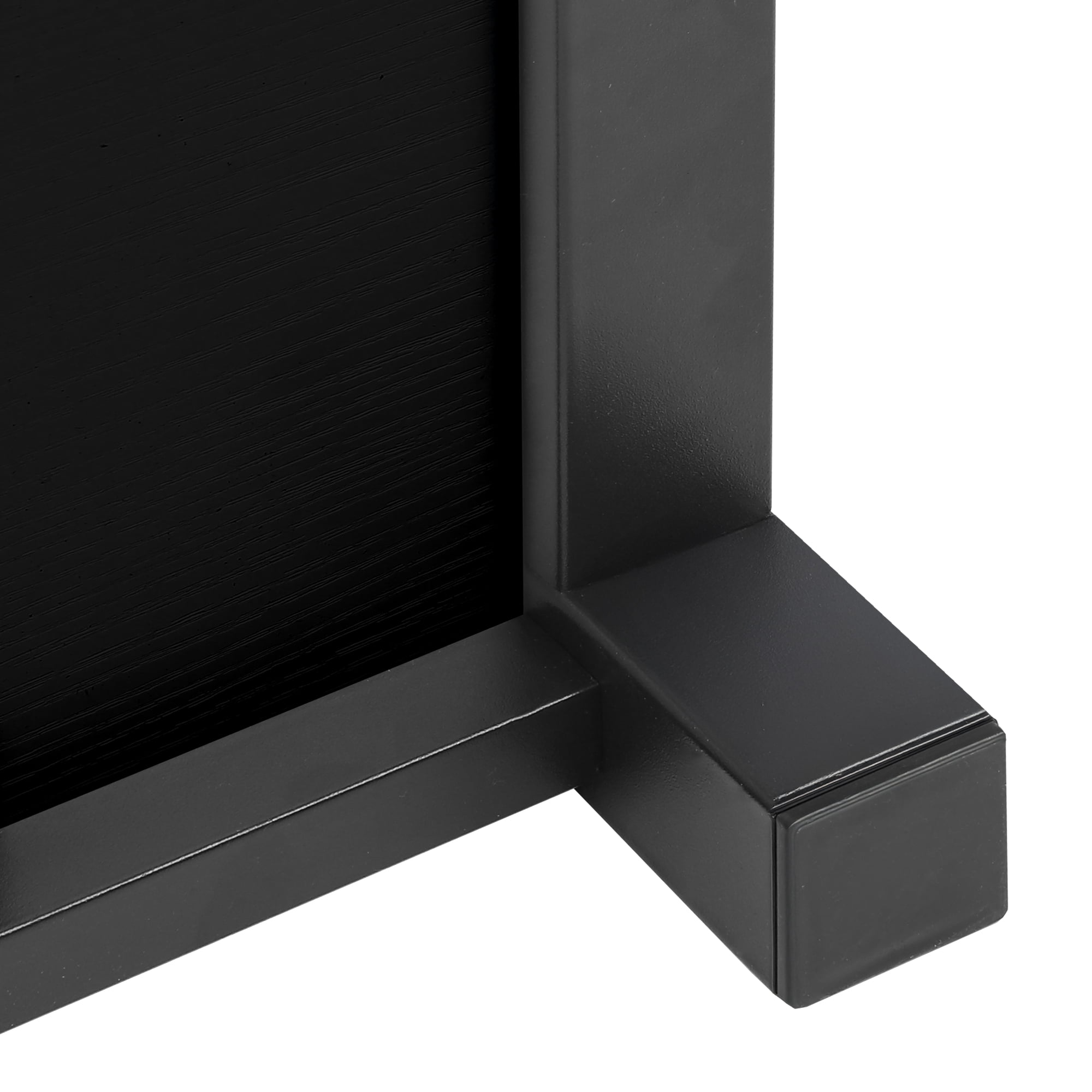 Uforic 120 Gal Fish Tank Stand w Shelf and Cabinet, 1100 Lbs Capacity, Power Outlets, Metal, Black