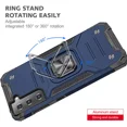 thumbnail image 4 of SOATUTO For Samsung S24 Phone Case Military Grade Drop Rugged Cover Anti-Scratch Protective 360° Rotate Kickstand Sturdy Shockproof Phone Case Cover For Samsung Galaxy S24 - Blue, 4 of 5