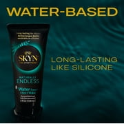 SKYN Naturally Endless Water Based Personal Lubricant - 4 fl oz, 1 Bottle - Long Lasting, Safe with Latex & Non-Latex Condoms