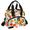 Black, variant on Herdesigns Abstract Vintage Floral Insulated Lunch Bag for Women Men Adults Large Reusable Lunch Box Leakproof Portable Cooler Tote Bags with Adjustable Shoulder Strap