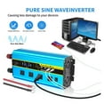 thumbnail image 3 of Pure Sine Wave Inverter DC24V-AC110 V 4000W Power Inverter ,Easy to Use, 3 of 5