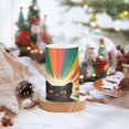 thumbnail image 2 of Yayeee Flameless Candles with Remote Flickering Battery Operated Multi Color Changing, Colorful Black Cat, 2 of 7