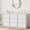 Antique white new, variant on 7-Drawer Dresser, 54" Wide Chest of Drawers, Engineered Wood Storage Cabinet with Deep Drawers, Thick Water-Resistant Top, Anti-Tip Hardware, for Bedroom Living Room Hallway,Antique white