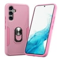 thumbnail image 4 of Aggxpf Samsung Galaxy A54 5G Case with Metal Ring Magnetic Support Kickstand, Drop Protector Phone Cover, Pink, 4 of 4
