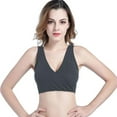 thumbnail image 2 of Xmarks Women's Extra Soft Organic Cotton Wireless Nursing & Maternity Sleep Bra 32/70BCD-40/90ABC, 2 of 5