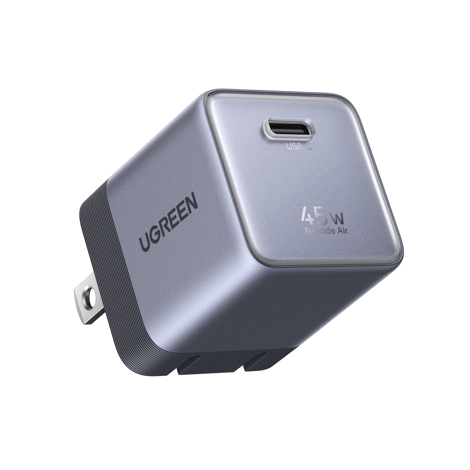 UGREEN 45W USB C GaN Charger, Single Port PD Fast Wall Charger, Compact Power Adapter for phones, laptops, tablets, earbuds and More