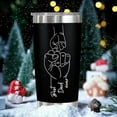 thumbnail image 4 of Father''s Day Gifts for Dad from Daughter - Like Daughter Like Father 20 oz Stainless Steel Insulated Coffee Tumbler with Lid - Fathers Day Birthday Gifts for Dad Stepdad Papa, 4 of 6