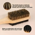 thumbnail image 3 of Double Sided Slick Back Hair Brush, Boar Bristle HairBrush For Wet Or Curly, Bristle Hairbrushes, 3 of 7