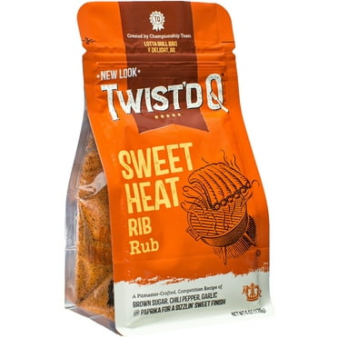 Twist'd Q - Sweet MMF7 Heat Rub - American Royal - Lotta Bull BBQ