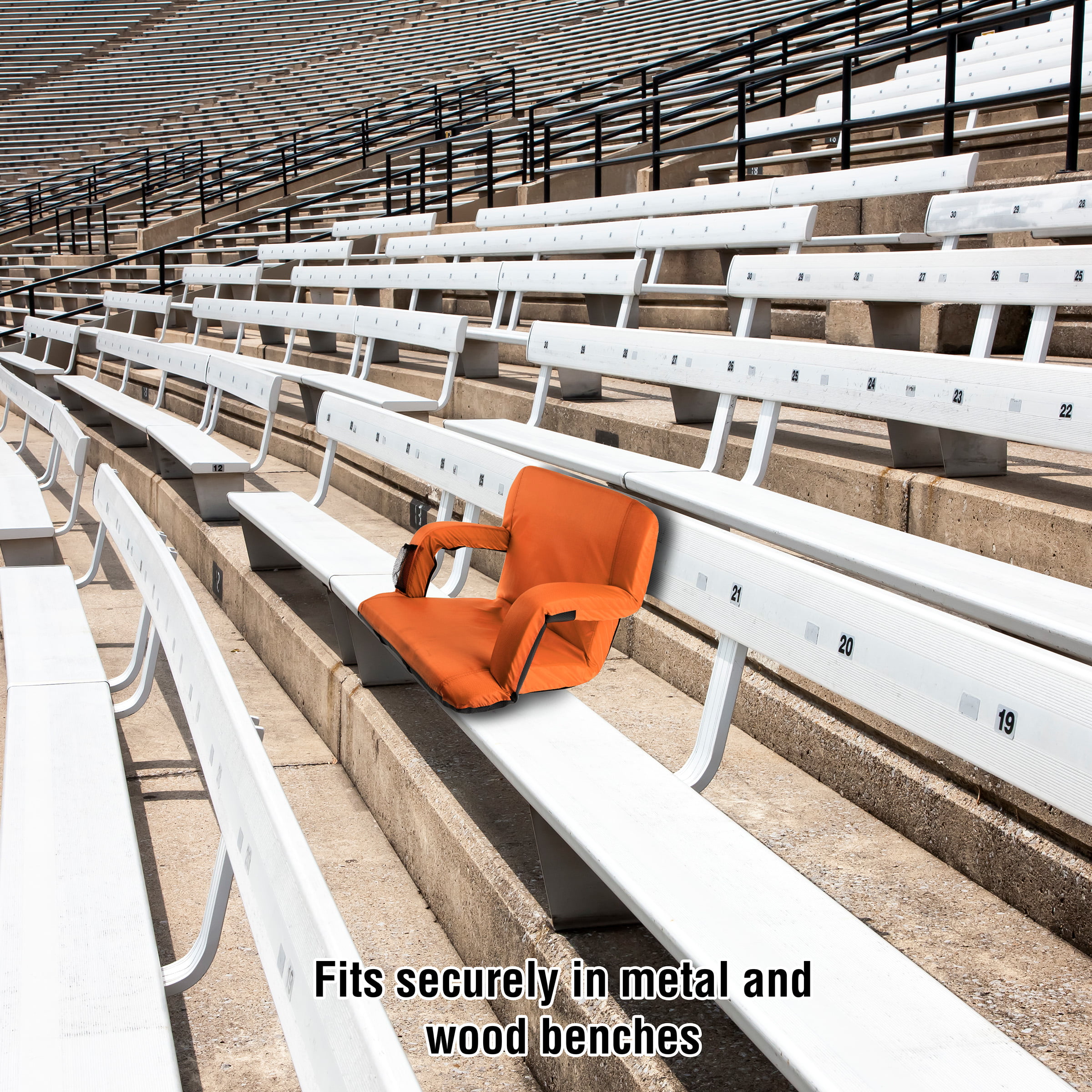 Stadium Seat Cushion w/ Handle - Brilliant Promos - Be Brilliant!