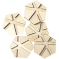 thumbnail image 1 of Plaid Mod Podge Hex River Pouring Coasters 5/Pkg-4"X4"X.0125" CS56934E, 1 of 2