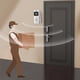 thumbnail image 5 of Timbre de puerta de seguridad inteligente inalámbrico con control remoto, timbre visual inteligente para el hogar, audio bidireccional, detección de movimiento, visión nocturna de alta, 5 of 5