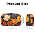 thumbnail image 5 of Thanksgiving Waterproof Oxford Fabric Storage Case with Charger Pouch, Small Portable Storage Box, and Cable Organizer Travel - 5.9x9.44x3.14 in, 5 of 6