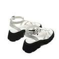 thumbnail image 3 of Dream Pairs Women's Platform Buckle Chunky Heel, 3 of 7