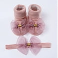 thumbnail image 2 of B91xZ Socks Gifts for Girls Baby Kids Turn Cuff Ruffle Cotton Socks,Watermelon Red S Infant, 2 of 5