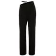 thumbnail image 1 of Women's Pants with High Waist Casual Loose Straight Leg Solid Color for Spring and Summer New, 1 of 5