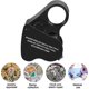 thumbnail image 2 of 30x 60x Illuminated Jewelers Eye Loupe Magnifier, Foldable Jewelry Magnifier With Bright Led Light, 2 of 5