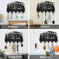 thumbnail image 6 of Off Road Vehicle Coat Rack Wall Mount Forest Mountain Wood Key Hooks for Wall 11.8×7.9inch Black Key Holder Hanger Wall Art Decor with 5 Alloy Hooks for Gift Hallway Entryway Kitchen, 6 of 9