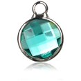thumbnail image 1 of Colgante de cristal de colores con piedra de nacimiento de cumpleaños de diciembre, accesorios de joyería, collar, pulsera, pendientes, 1 of 1