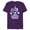 Purple, variant on Disney Lilo & Stitch with Scrump Big Shiny Birthday Crew - Short Sleeve Blended T-Shirt for Adults - Customized-Yellow