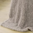 thumbnail image 5 of Mainstays, Modern Taupe, Polyester Sherpa Bed Blanket, Full/Queen, 5 of 7
