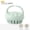 Green & Sky Blue, variant on Scalp Massager Shampoo Brush, Scalp Scrubber with Soft Silicone Bristles, Scalp Exfoliator for Dandruff Removal, Scalp Massager for Hair Growth, Wet Dry Hair Brush for Scalp Care, Green