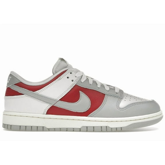 Nike Men's Dunk Low Light Iron Ore Gym Red Shoes, from StockX