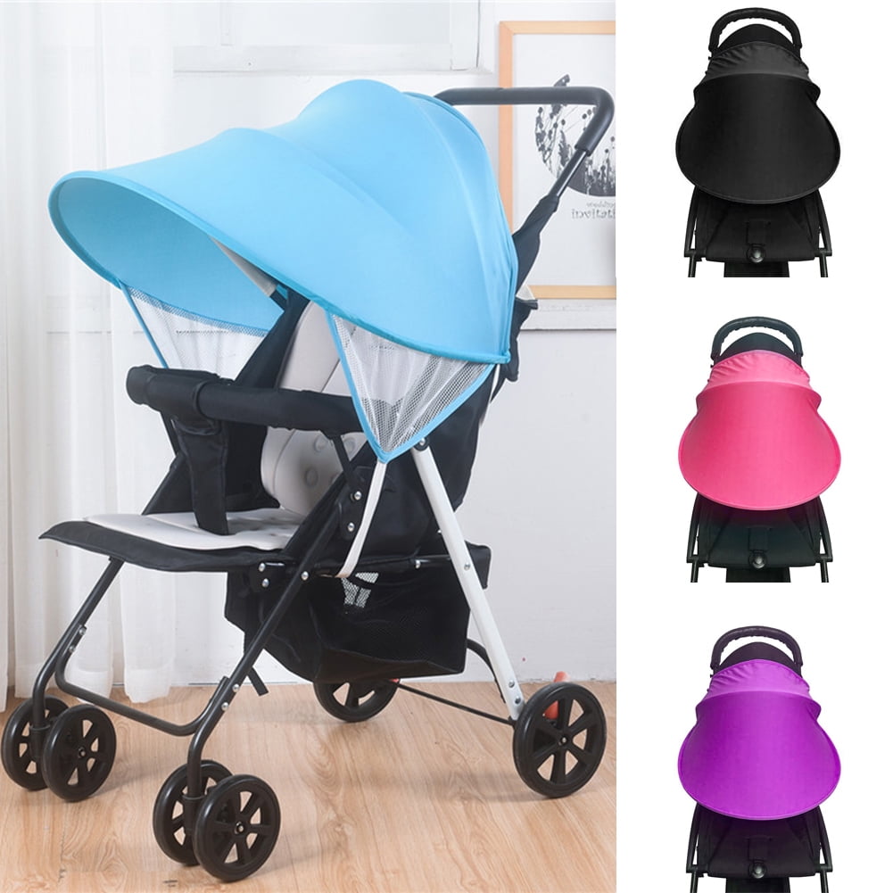 Portable UV Sun Shade Sun Canopy For Baby Stroller Pram PARASOL Pushchair Seat 
