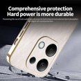 thumbnail image 4 of KADEM For Xiaomi Redmi Note 13 Pro 4G Poco M6 Pro 4G Case Electroplating Silk Texture PU + TPU Phone, 4 of 5
