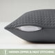 thumbnail image 4 of Fundas de Almohada Zaizaihome Paquete de 2 51x51 cm Algodón Egipcio, 4 of 6